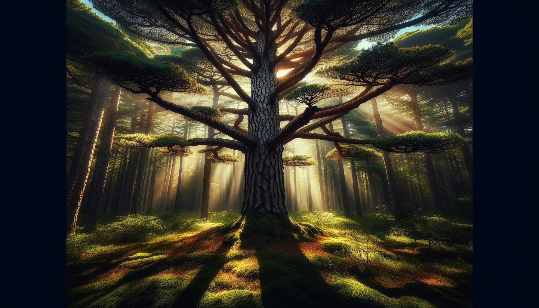Pinus nigraz: Borovice černá zblízka