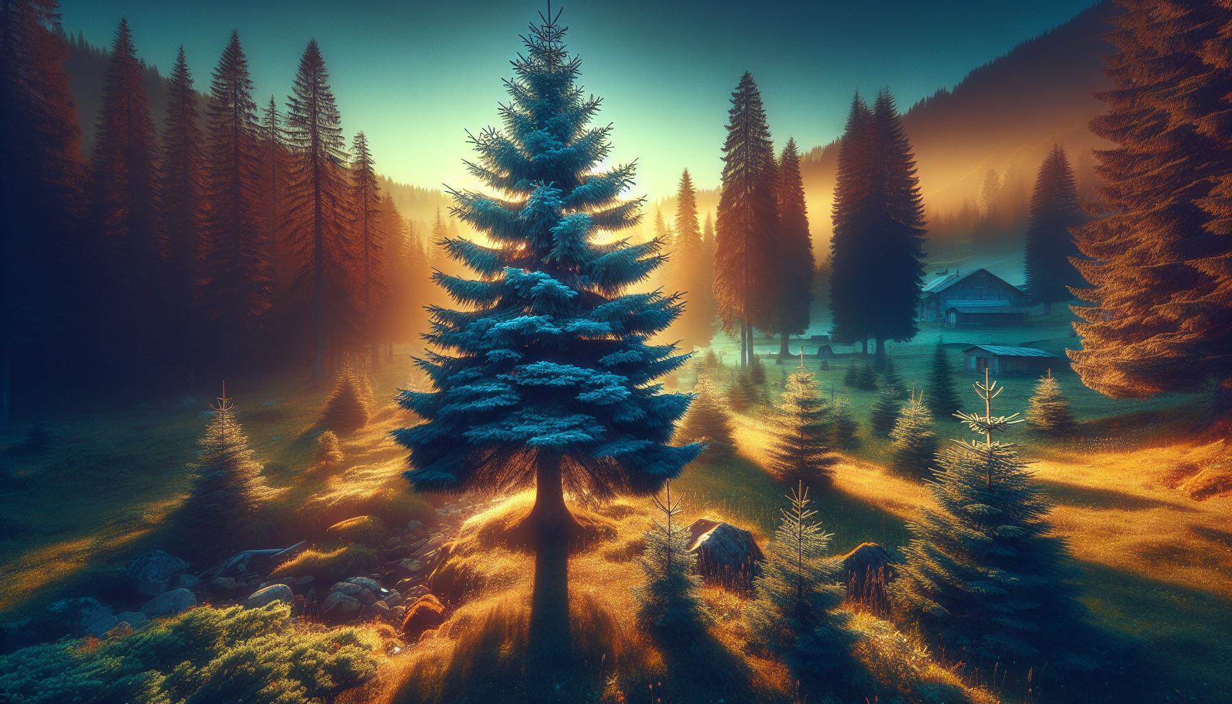Abies concolor glauca: Jedle ojíněná glauca pro vaše prostředí