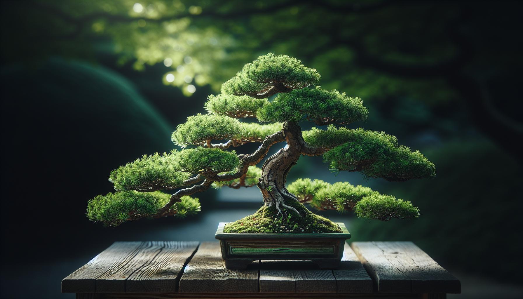 Larix decidua bonsai: Modřínový bonsaj – krása v miniatuře