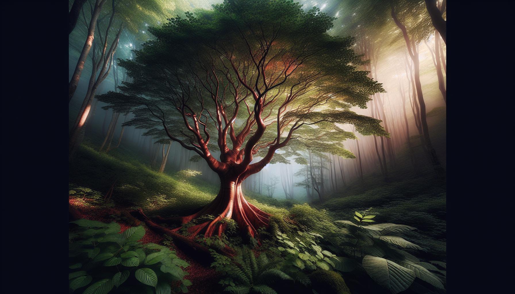 Parrotia persica: Perský železný strom a jeho krása