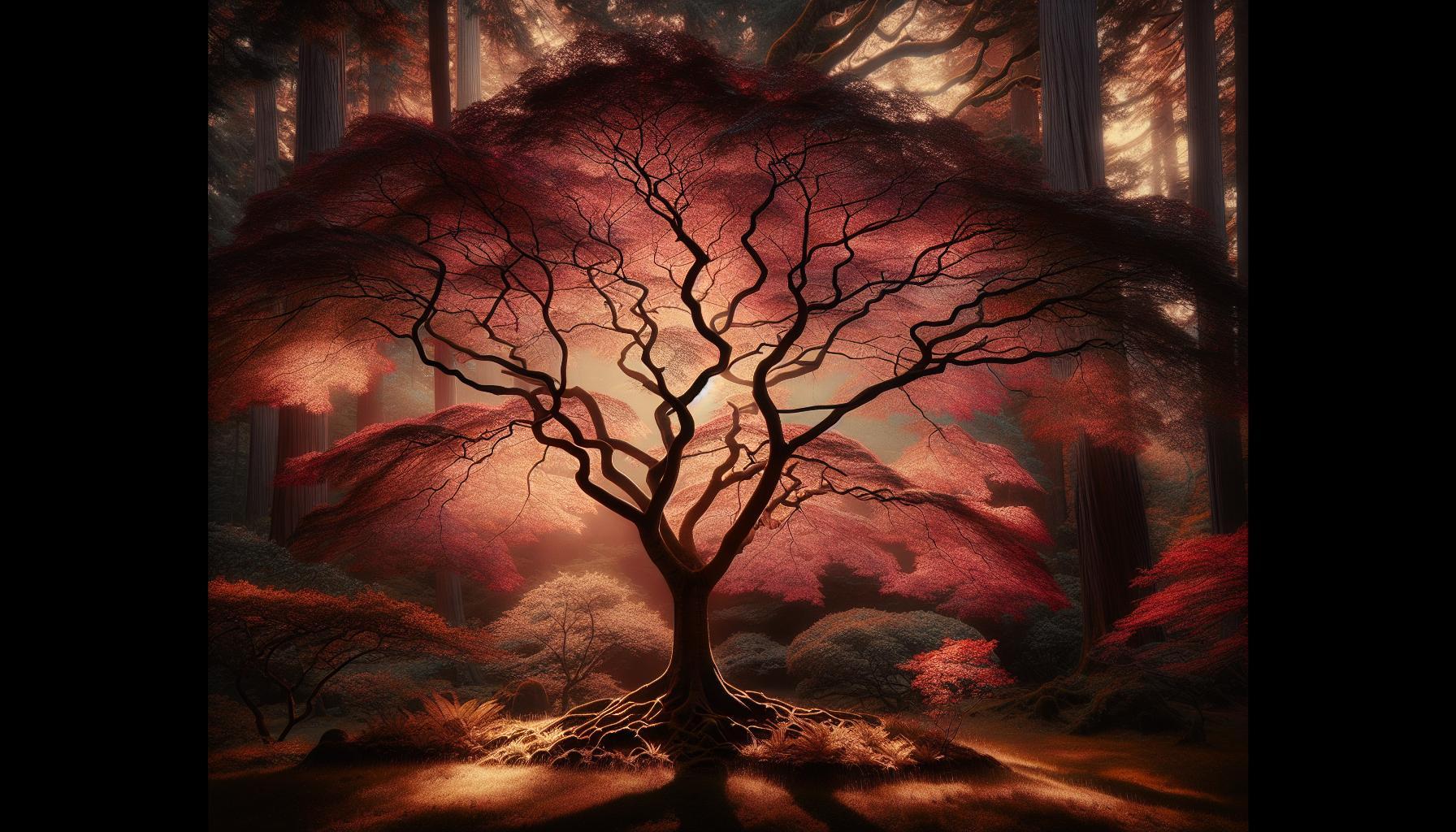 Acer palmatum Tamuke Yama: Vše o Japonském javoru Tamuke Yama