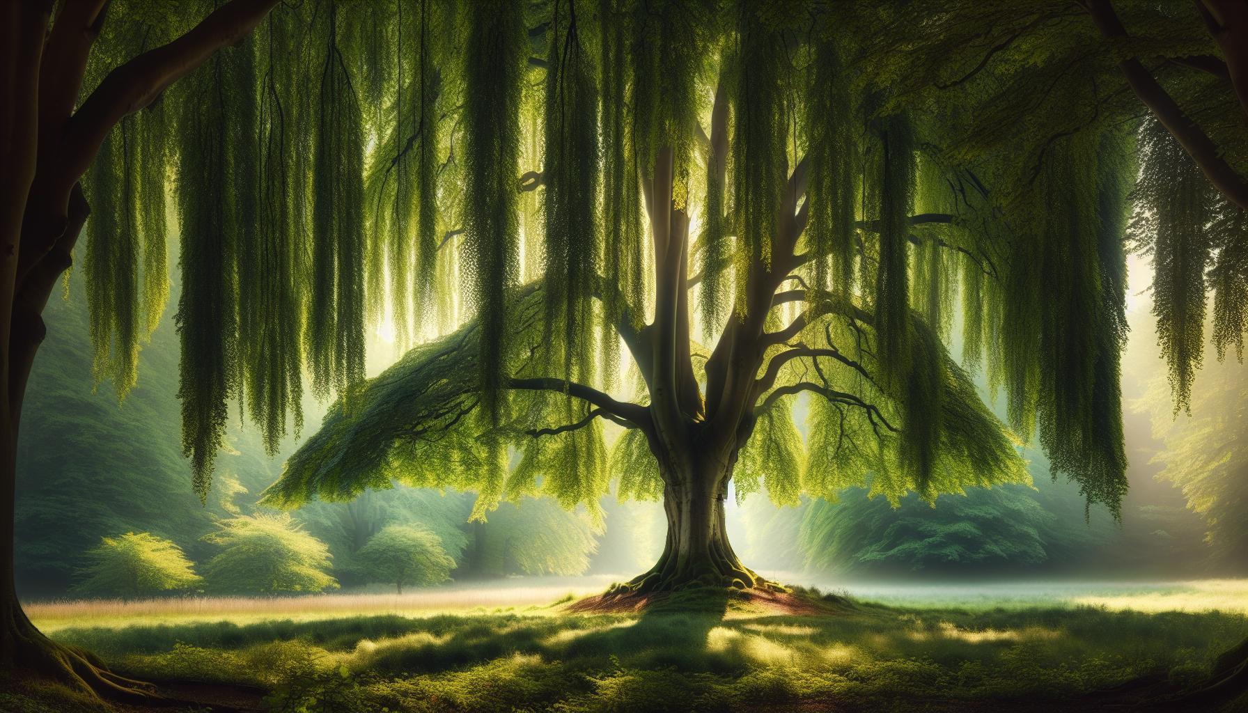 Carpinus betulus pendula: Převislý habr a jeho unikátní tvar