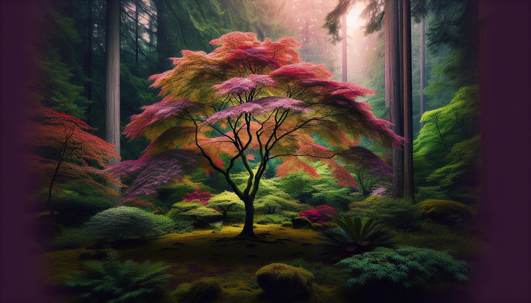 Acer palmatum Little Princess: Vše o Japonském javoru Little Princess
