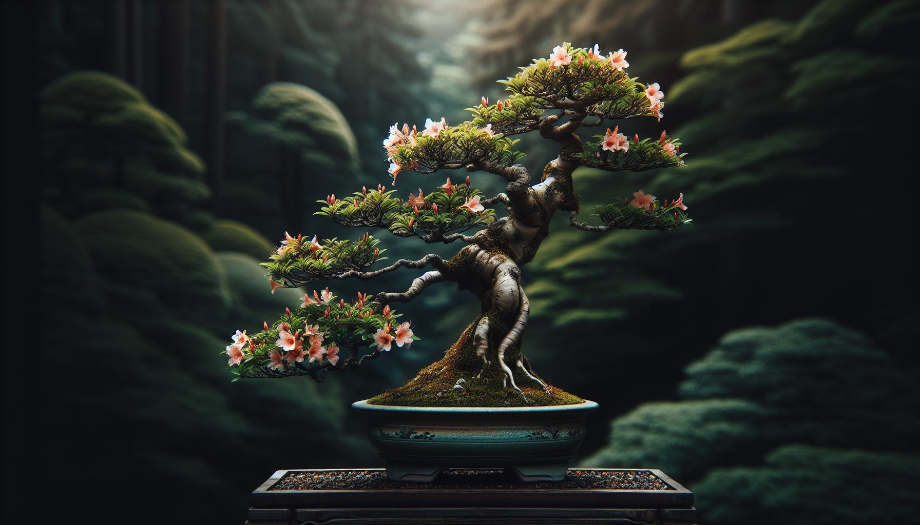 Azalea japonica Bonsai: Umění azalky japonské Bonsai 67 Azalea japonica Bonsai: Umění azalky japonské Bonsai