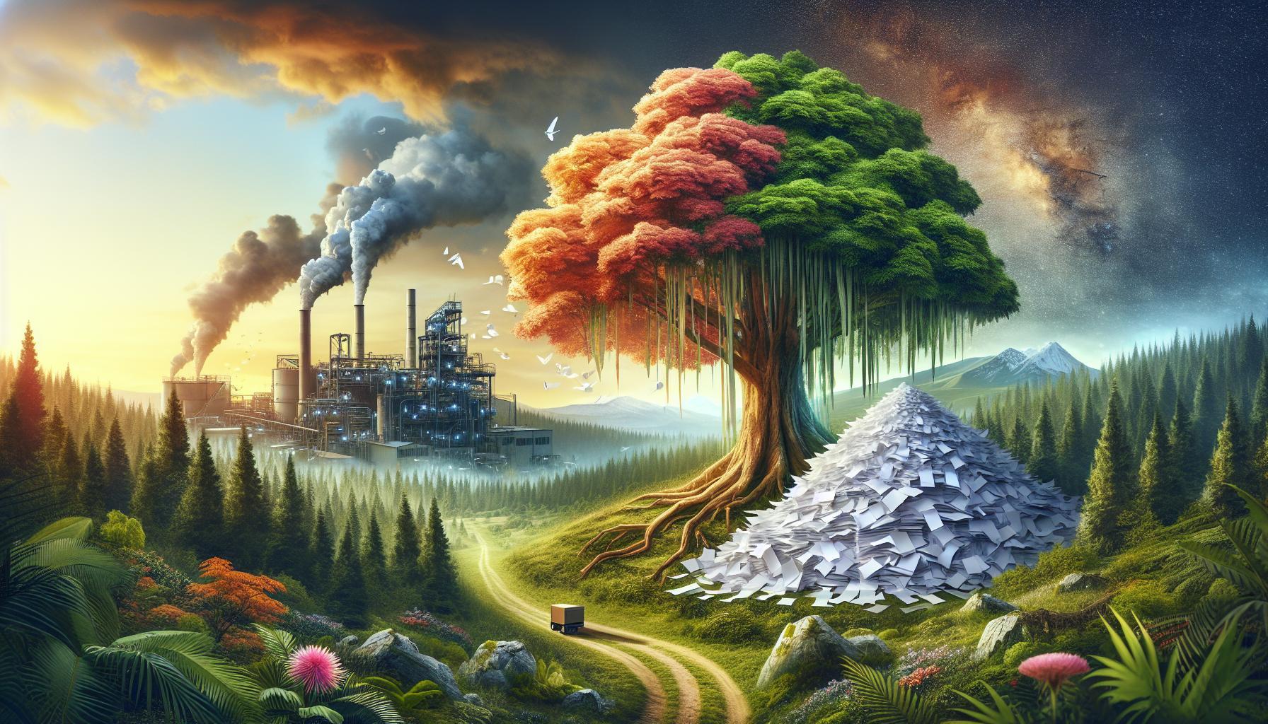 Kolik papíru se vyrobí z jednoho stromu? Fakta a čísla