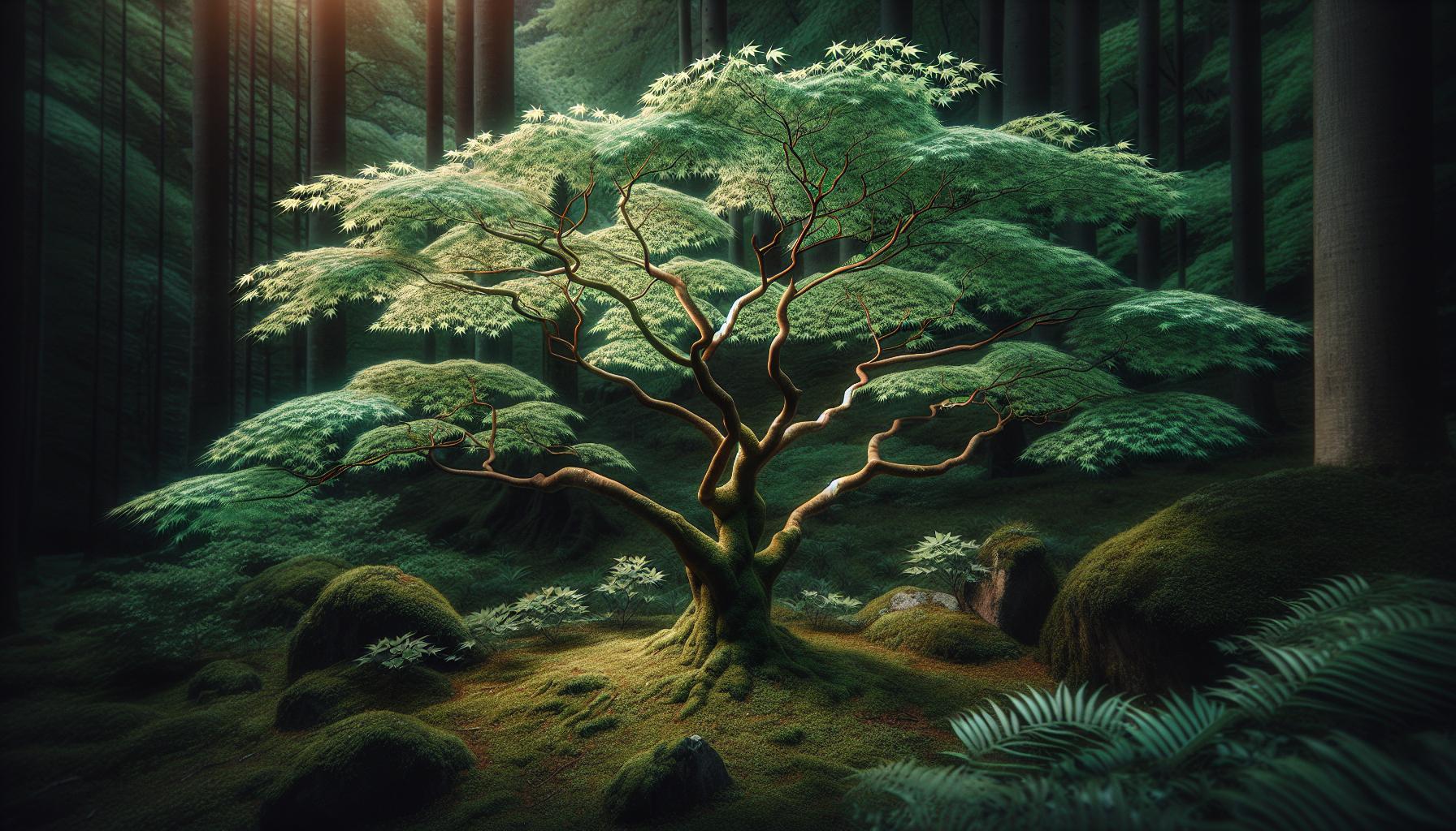 Acer palmatum Dissectum Viridis: Vše o Japonském javoru Viridis